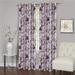 50 x 63 in. Tranquil - Lined Grommet Window Curtain Panel Blush