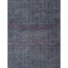 Ahgly Company Indoor Rectangle Abstract Slate Gray Abstract Area Rugs 3 x 5