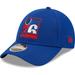 Men's New Era Royal Philadelphia 76ers Framed 9FORTY Snapback Hat
