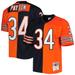 Men's Mitchell & Ness Walter Payton Navy/Orange Chicago Bears 1985 Split Legacy Replica Jersey