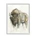 Stupell Industries Western American Buffalo Brown Country Animal Painting Framed Art Print Wall Art 24x30 By Ethan Harper