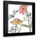 Vess June Erica 15x18 Black Modern Framed Museum Art Print Titled - Boho Florals I