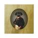 Stupell Industries Funny Black Dog Wearing Suit Vintage Admiral Portrait 36 x 36 Design by Amanda Greenwood