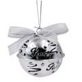 Yubnlvae Christmas Ornaments Hangs Bells Piece Cm Bell 1 Decorations White Christmas Decoration 6.3 for Christmas Tree Red Tree Home Decor Silver Christmas Hanging Ornament