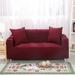 Sexy Dance Solid Color Stretch Tight Warp Sofa Cover Recliner Lounge Settee Armchair Loveseat L Shape Couch Slipcover Furniture Protector