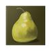 Stupell Industries Detailed Green Pear Painting Fruit Still Life Graphic Art Gallery-Wrapped Canvas Print Wall Art 24x24 by Sally Springer Griffith