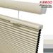 Keego 2023 New Energy Saving Heat Insulating Celluar Shades for Bedroom Honeycomb Blackout Window Blinds Light Blocking Creamy Color 41.5 w x 46.0 h