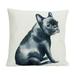 Dog | French Bulldog Black | Pillow Cover | Gift for Dog Lover | Throw Pillow | Home Decor | Dog Mom Gift | Dog Lover Gift | Room Decor