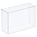 Acrylic Display Case Plastic Box Cube Storage Box Transparent Assemble Showcase 31x11x20.5cm for Collectibles