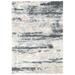 SAFAVIEH Fontana Shag Dara Abstract Plush Area Rug Grey/Ivory 8 x 10