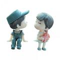 Clearance! EQWLJWE 1/2/3PCS Cartoon Car Dashboard Decorations Lovely Kiss Boy and Girl Car Cute Resin Ornaments Suit Car Home Office Ornaments Best Birthday