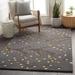 Mark&Day Wool Area Rugs 7x9 Le Havre Cottage Gray Area Rug (7 6 x 9 6 )