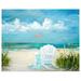 Great BIG Canvas | Beach Scene II Art Print - 20x16