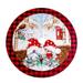 Christmas Supplies Plaid Gnomes Tree Skirt/Gift Bag/Table Runner/Chair Cover/Wine Bottle Cover/Placemat/Sock/Apron