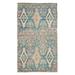 Safavieh Saffron 8 x 10 Hand Loomed Rug in Turquoise and Peach