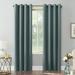 Sun Zero-Sun Zero Hayden Energy Saving Blackout Grommet Curtain Panel Single Panel54x108-Mineral