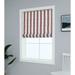 Everyday Celebration Yarn Dyed Roman Shades Blind Vertical Stripe Room Darkening Window Shades