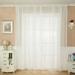 Dtydtpe Curtains Curtains & Drapes Door Color Panel Curtain Sheer Tulle Window Scarf Solid Wh Drape Home Decor