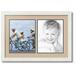 ArtToFrames Collage Photo Picture Frame with 2 - 8.5x11 Openings Framed in White with Scotch Mist and Black Mats (CDM-3966-37)