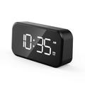 Keimprove LED Alarm Clock Digital Alarm Clock Large Mirrored LED Display with USB Charger Digital Clock Large Display Dual USB Ports Modern Decoration for Home Bedroom