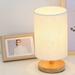 GUZOM Desk Lamps- Bedside Lamp Night Light Warm White Gift Wood Table lamp