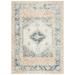 SAFAVIEH Aria Collection ARA572N Ivory / Navy Rug