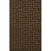 Dalyn Dover Area Rug DV13 Dv13 Caramel Squares Maze 8 x 10 Rectangle