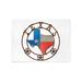 CafePress - Texas Wrought Iron Barn Art - 5 x7 Area Rug