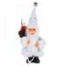 Santa Doll Christmas Decoration Cute Santa Claus Collectible Doll Santa Claus Plush Toy Traditional Christmas Ornament for Home Office Show Window Party Decoration - 1 Pack