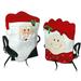 Mr. and Mrs. Santa Claus Chair or Pillow Covers
