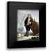 Castelli Costanzo 14x18 Black Modern Framed Museum Art Print Titled - Sailor Leaning Against Boat Hullfrom