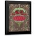 Metz Andi 19x24 Black Modern Framed Museum Art Print Titled - Noel Burlap Art I