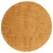 SAFAVIEH Hudson Shag Jackie Solid Area Rug Gold 4 x 4 Round