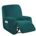 SHANNA Stretch Recliner Chair Cover Sofa Slipcover 1 Seater Armchair Cover Furniture Protector Green