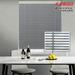 Keego Cloth Venetian Blinds Room Darkening Windows Blinds Semi Blackout Shades for Home Privacy Customizable Color and Size Grey 54 w x 48 h