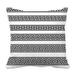 ECZJNT different greek ornament patterns Pillow Case Pillow Cover Cushion Cover 16x16 Inch