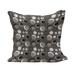 Taupe Fluffy Throw Pillow Cushion Cover Grunge Circles Dots Brushstrokes Hand Painted Modern Design Messy Artistical Decorative Square Accent Pillow Case 26 x 26 Black White Taupe by Ambesonne