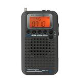 HRD-737 Portable Full Band Aircraft Band Receiver /AM/SW/ CB/Air/VHF World Band with LCD Display Alarm Clock