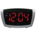 75906 1.8 in. Red LED Alarm Clock