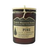 Catskill Mountain Beeswax And Soy Wax Scented Jar Candle