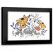 Ruff Kris 14x12 Black Modern Framed Museum Art Print Titled - Primavera Garden II