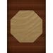 Dalyn Dover Area Rug DV12 Dv12 Wheat Waves Swirls 6 x 6 Octagon