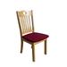 Seat Covers for Dining Room Chairs Covers Dining Chair seat Covers Kitchen Chair Covers slipcovers (Red 1 Pc)