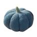 Pumpkin Throw Pillows Happy Halloween Sherpa Fall Decorative Pumpkin Shaped Pillow Cute 3D Shaped Cushion