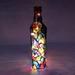 India Meets India Christmas Decorative Bottle Shape Electric Lamp Hand Painted Bottle Shape Lamp Lanterns Use As Table Lamp Desk Lamp Hanging Lamp Qty 1 Decorative Accents
