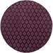 Mark&Day Wool Area Rugs 10ft Round Ames Modern Dark Plum Area Rug (9 9 Round)