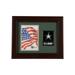 Allied Frame US Go Army Medallion Portrait Picture Frame - 4 x 6 Picture Opening