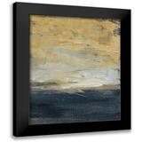 Loreth Lanie 20x24 Black Modern Framed Museum Art Print Titled - Everlasting Sea Gold II