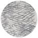 SAFAVIEH Jasper Ida Abstract Overdyed Area Rug Grey/Ivory 6 7 x 6 7 Round