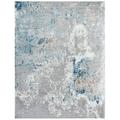 SAFAVIEH Aston Collection ASN708F Grey / Blue Rug